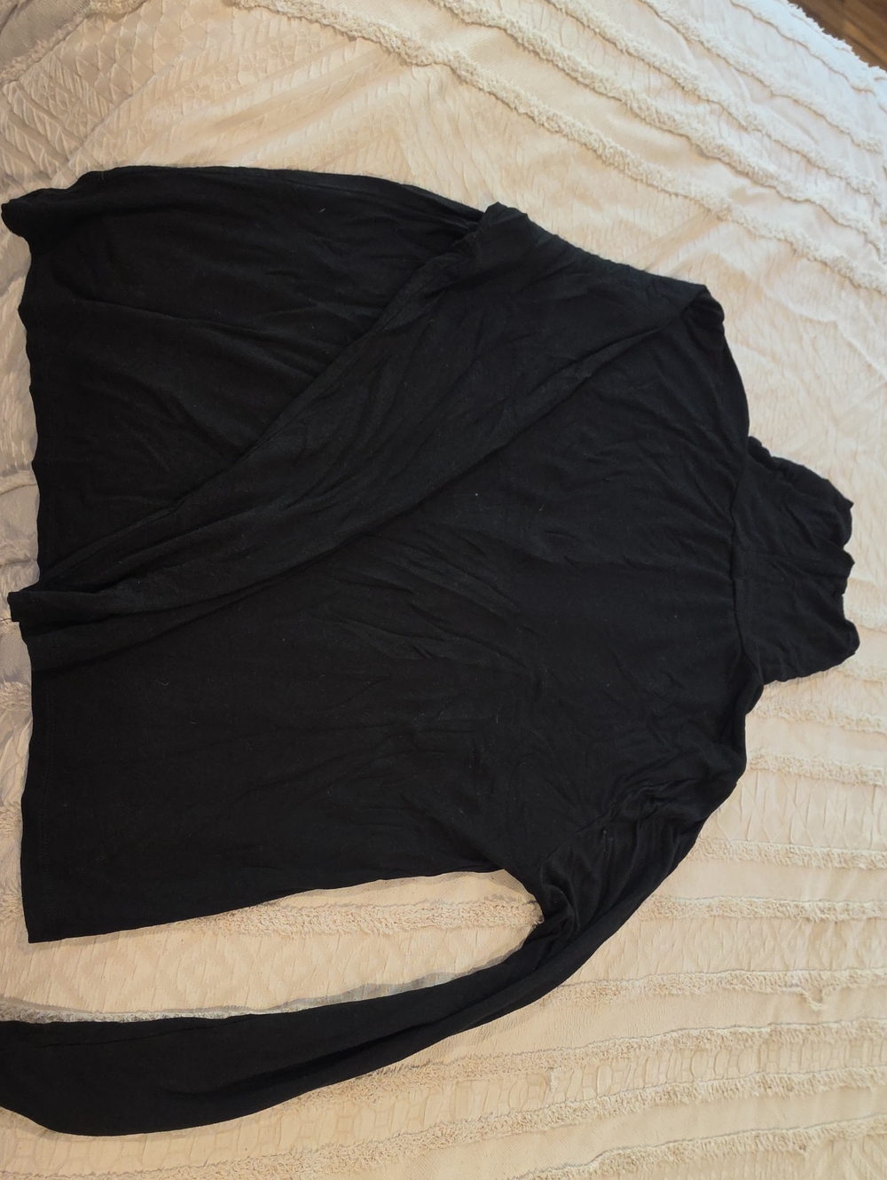 Black Women's Long Sleeve Turtleneck Top